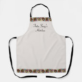 Elegante kleurrijke Palestijnse Tatez Schort (Voorkant)