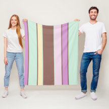 Elegante kleurrijke pastelstrepen roze groen bruin