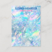 Elegante Kleurrijke Rainbow Crystal Sieraden Displ Visitekaartje (Voorkant)