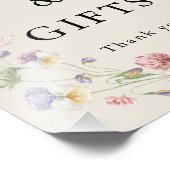 Elegante Kleurrijke Trouwkaarten & Geschenken Post Foto Afdruk (Hoek)