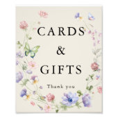 Elegante Kleurrijke Trouwkaarten & Geschenken Post Foto Afdruk (Voorkant)