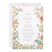 Elegante Kleurrijke Vintage Bruiloft