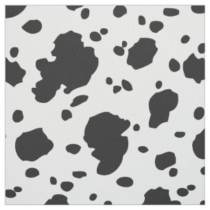 Elegante koeienprint stof
