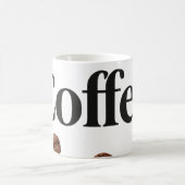 Elegante koffie Mok met "Coffee" tekst – Perfect G (Center)