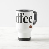 Elegante koffie Mok met "Coffee" tekst – Perfect G (Voorkant rechts)