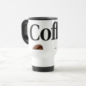 Elegante koffie Mok met "Coffee" tekst – Perfect G (Voorkant links)