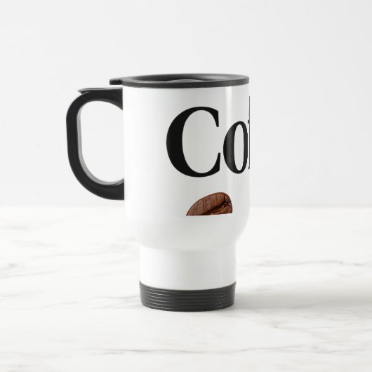Elegante koffie Mok met "Coffee" tekst – Perfect G (Links)