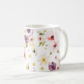 Elegante koffie Mok – Waterverf (Voorkant rechts)