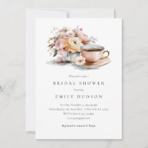 Elegante koffieliefde bruist Bruidsmeisjesfeest