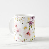 Elegante koffiemok – Aquarel (Voorkant links)