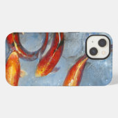 Elegante Koi I iPhone Hoesje (Achterkant horizontaal)