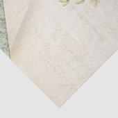 Elegante kolibrie Ephemera Tissuepapier (Detail)