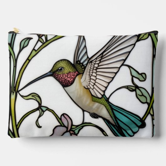 Elegante kolibrie-kunst botanische boho chic etui (Voorkant)