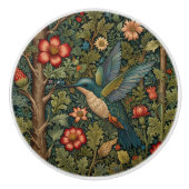 Elegante kolibrie romantische boho chic keramische knop (Voorkant)