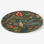 Elegante kolibrie romantische boho chic papieren bordje (Gekanteld)