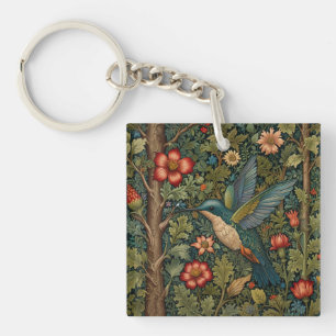 Elegante kolibrie romantische boho chic sleutelhanger