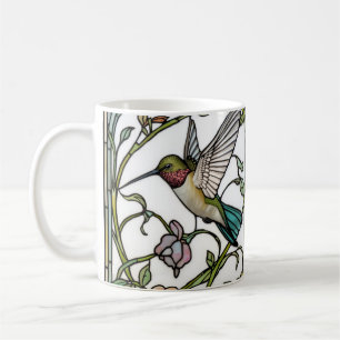 Elegante kolibriekunst botanische boho chic koffiemok