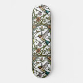 Elegante kolibriekunst botanische boho chic persoonlijk skateboard (Voorkant)