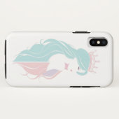 "Elegante koningin met kroon" Pastelontwerp Case-Mate iPhone Case (Achterkant (horizontaal))