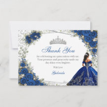 Elegante koninklijk blauwe en zilveren rozen Quinc