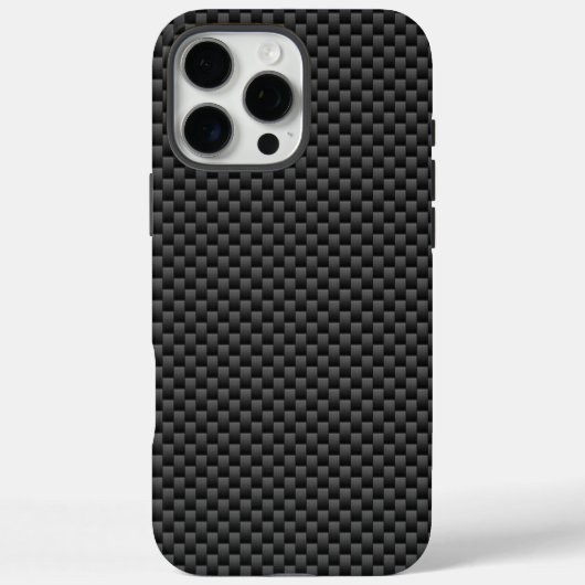 Elegante Koolstofvezel Stijl Achtergrond Case-Mate iPhone Case (Achterkant)