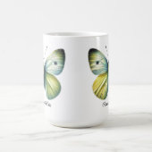 Elegante Koolwitvlinder Wrap Magische Mok (Midden)