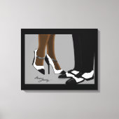 Elegante Koppel - Uitgerekte Canvasprint Canvas Afdruk (Voorkant)