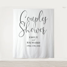 Elegante koppels Trouwdouche Foto achtergrond