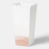Elegante Koraal Terracotta Bruiloft Bedankdoosjes (Achterkant)