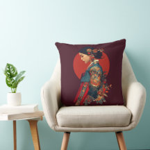 Elegante Koreaanse vrouw in Hanbok-portretkunstcan