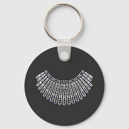 elegante kraag sleutelhanger (Voorkant)