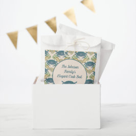 Elegante Krab Feest-Waterverf Blauwe Krabben, Zees Bedankzakje