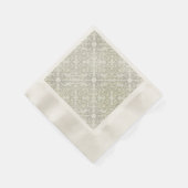 Elegante Krabbel Servet (Hoek)