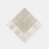 Elegante Krabbel Servet (Hoek)