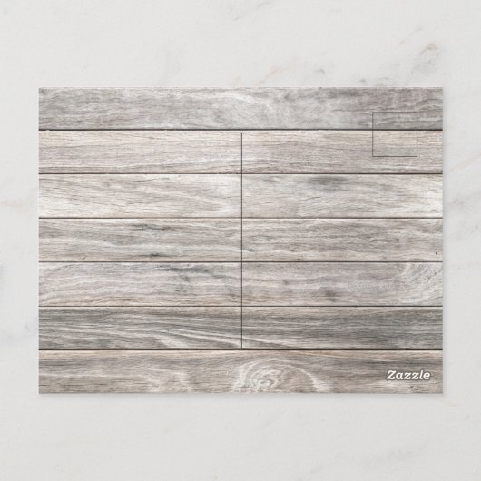 Elegante krans van rode rozen op hout Gelukkig jub Briefkaart (Achterkant)