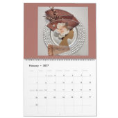 ELEGANTE KROONLADERPLATEN 2027 Kalender (Feb 2027)
