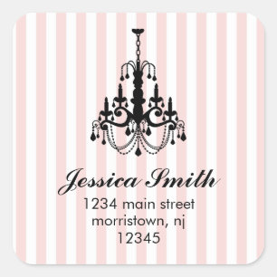 Elegante kroonluchter Stickers