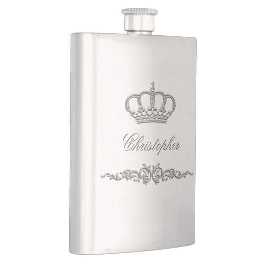 Elegante kroonprins koning monogram flacon (Rechts)