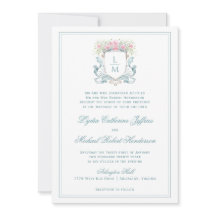 Elegante kuif met Rozen | Monogram bruiloft