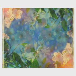 ELEGANTE KUNST GARDEN LENTE BLOEMEN VERPAKKING CADEAUPAPIER