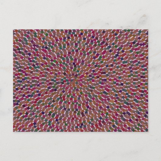 Elegante kunstenaar creëerde energie textuur GOODL Briefkaart (Voorkant)