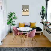 Elegante kust huis decor canvas afdruk