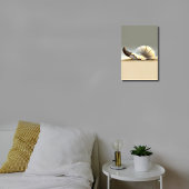 Elegante kust huis decor canvas afdruk