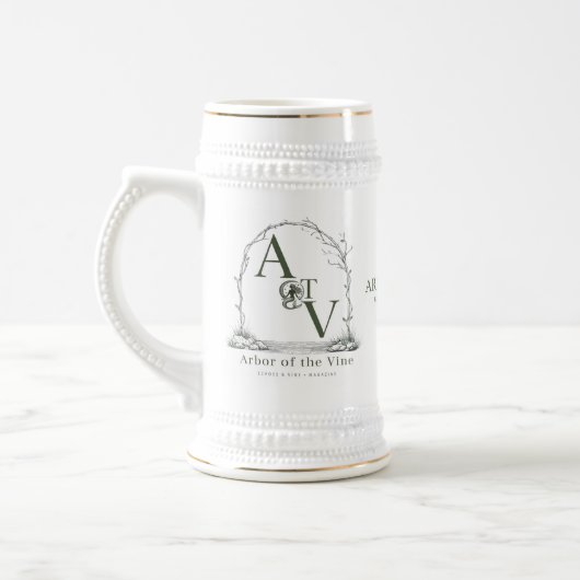 Elegante Kust Stein Mok (Links)
