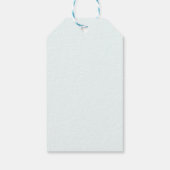 Elegante Kust Zeeschelp Bedankt Bruiloft Cadeaulabel (Achterkant)