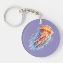 Elegante kwal oceaan fantasie illustratie