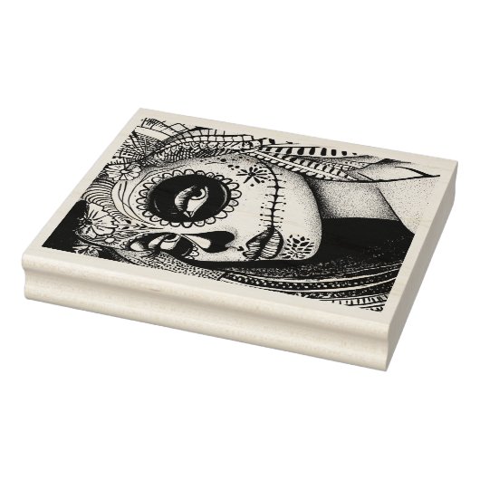 Elegante La Catrina stempel (Stempel)