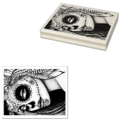 Elegante La Catrina stempel (Gestempeld)