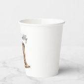 Elegante laarzen en bubbelig Vrijgezellenfeest Papieren Bekers (Links)