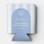 Elegante laatste toast bruidsfeest cadeautje blikjeskoeler (Achterkant)